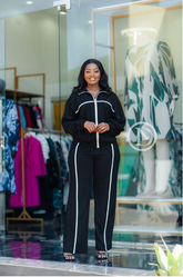 Black two piece set